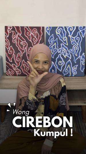 Batik mega mendung dari Cirebon #asalkotacirebon #batikindonesia