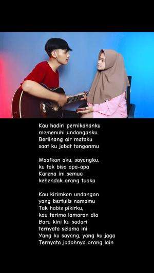 Kau hadiri pernikahanku❤️ #ivansany 