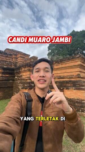 CANDI TERBESAR DI INDONESIA🇮🇩 #candi #jambi #sejarahindonesia #kerajaansriwijaya #trending #viral #video #rcti+