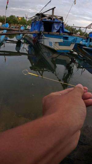 benang tidak mengunci dengan baik #fishing #shrimp #fish #sea #traditional #usareels #UnitedStates #reelsviral #skils #fyp #trending