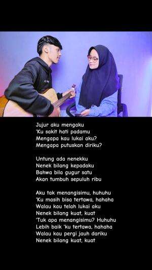 LIRIK LAGU NENEKKU PAHLAWANKU - WALI BAND (Jujur aku mengaku ku sakit hati padamu) Cover Ivan Sany #ivansany 