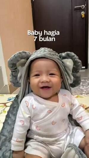 Punya baby physical attack 🤣 #bayilucu #bayigemas
