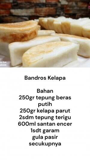 Bandros Kelapa