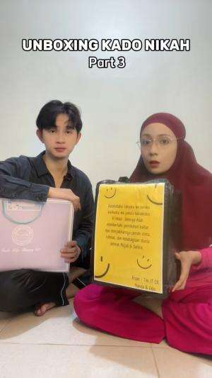unboxing kado nikah prat 3
