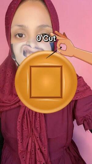 potongin dalgona candy squid game sebanyak2nya 