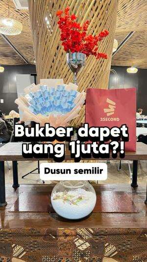 BUKBER DISINI BISA DAPET BUKET UANG 1JUTA!
.
Rekomendasi buat bukber sekaligus ngabuburit bareng keluarga di @dusunsemilir 
