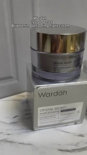 Wardah crystal secret  #skincare  #urutan skincare routine✨...  #4 SKINCARE ALAMI KULIT HALUS, CERAH, BEBAS JERAWAT DAN KERUTAN ✨ 