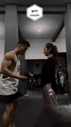 Gym Couple  #gym  #fitnes #gymmotivation