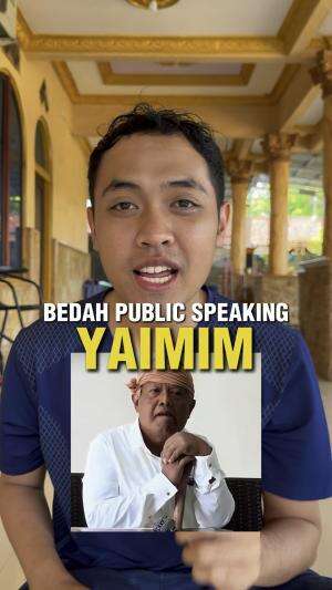 Bedah Cara Public Speaking Yai Mim Ngomong di Depan Kamera, dari sudut pandang Konten Kreator #edukasi 
