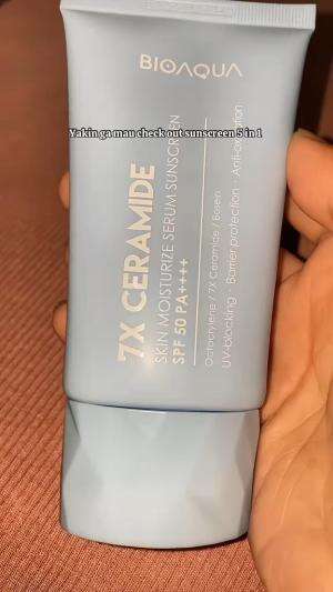 G sampe 50k  #sunscreen  #bioaqua  #sunscreen