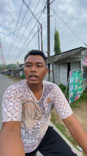 Kangge pemanasan 9 Km cukup ya lurrr #olahraga #sepeda #bojonegoro #desaku #pedesaan 