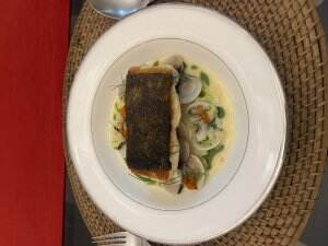 Pan Seared Black Cod with ‘Clam Chowder’ Butter Sauce  #AUDISIMCIS13 #OnlineauditionMCI13
 #MasterChefIndonesia  #pansearedblackcod 
