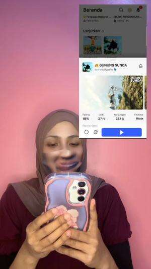 MAIN ROBLOX DI GUNUNG SUNDA