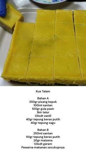 Kue Talam Pisang