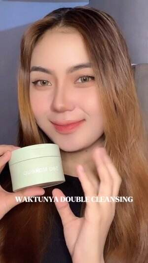 Wajah langsung bersih deh pakai iniii #cleansingbalm #beauty #chikaaprlaa