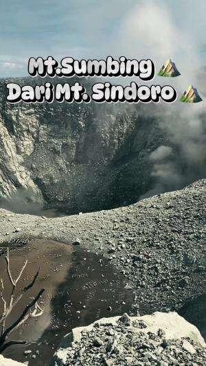 View Sumbing dari Puncak Sindoro ⛰️ #10