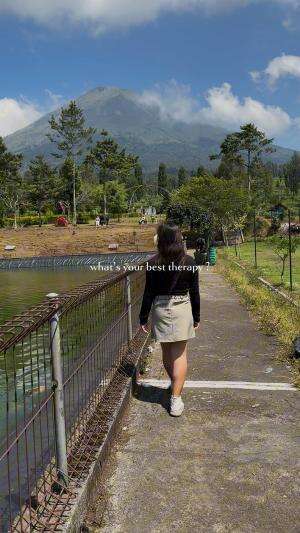 Cung siapaa yg suka healing liat gunung? 😍 #travelvlog #traveling #fyp #HOTrctiplus #RCTIPlus 