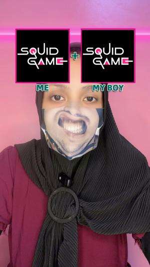 neng rarah mirip siapa di pemain squid game?