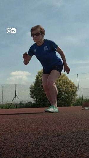 Ratu sprint Italia berusia 90 tahun