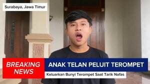 Unik juga ini bocah