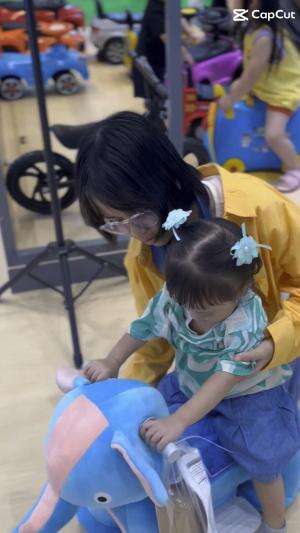 Main ke imbex 2025 di JICC seru banget bocil pada happy 😍  #familytime #jicc  #imbex