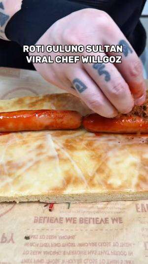cobain roti gulung sultan willgoz yang sempat viral di blok M 