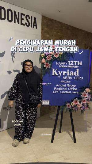 Tak kasih rekomendasi hotel manteb banget di Cepu lurr hehehe #rekomendasi #hotel #cepu #jedamergawe  #fyp  #RCTIPlus  #HOTrctiplus  #RCTIok