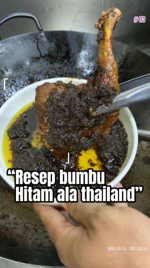 Bumbu hitan khas thailand #audisimasterchefseason13