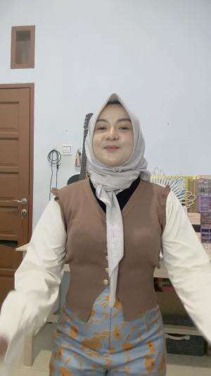 KDI2025 LINA WAHYUNI 27TAHUN SAMARINDA KALIMANTAN TIMUR LAYAR KERTAS MAYA KDI #OnlineAuditionKDI2025
 