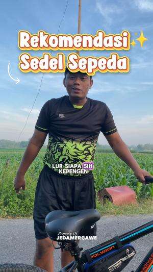 Rekomendasi Sedel sepeda sek empukk iki lurrr hehehe #rekomendasi #sedel #Sepeda  #empuk  #jedamergawe  #fyp 
