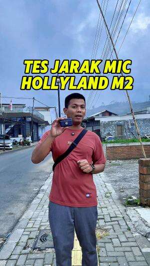 Tes jarak microphone HOLLYLAND LARK M2, mic wireless favorit para content creator karena ukurannya kecil. 

#hollylandlarkm2 #michollyland #