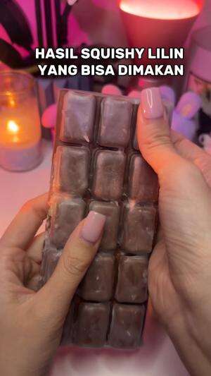 makan squishy lilin