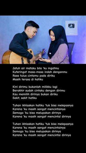 LIRIK LAGU SAKIT SAKIT HATIKU - VIA VALLEN (Jatuh air mataku bila ku ingatmu) Cover Ivan Sany #ivansany 