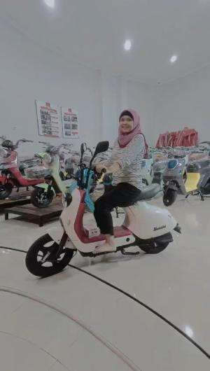 Sepeda listrik rasa motor 😊👍