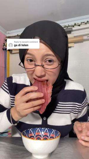 Makan ikan mentah no cut no edit #markitry 