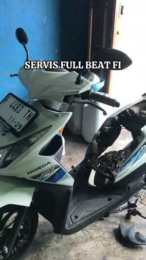 Servis full beat fi biar tarikan makin enteng  #mekanik multitalenta 
