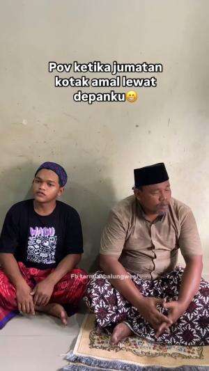 Ketika kotak jumatan lewat