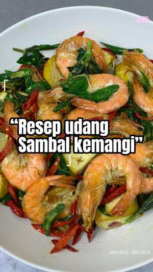 Udang sambal kemnagi#audisionlinemasterchefseason13
