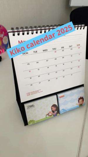Kiko calendar 2025 #Mark your calendar!! 