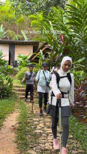 Main di alam dulu biar fikiran adeeeem kaya air di Curug  #curug  #trekking 