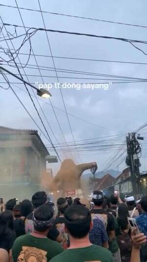 Ogoh-ogoh Gen  Z penuh makna