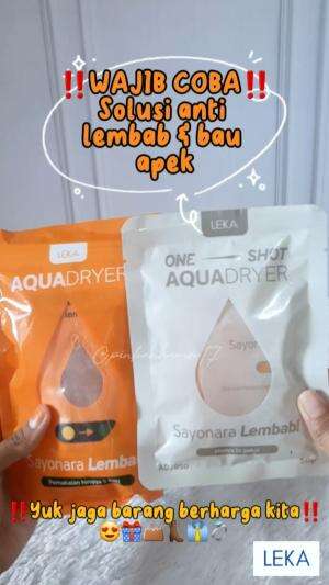 Nggak perlu khawatir lagi menjaga barang kesayangan sejak pakai Leka Aqua Dryer
Bye-bye lembab & bau✨

#LEKA #LekaAquaDryer #SayonaraLembab