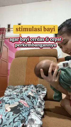 stimulasi bayi bikin cerdas  #videoedukasi  #bayi  #bidan 