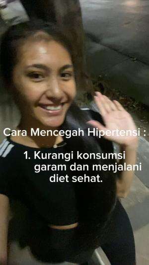Cara mencegah hipertensi #Tipshidupsehat #1 