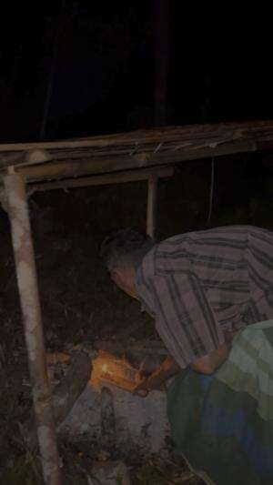 Subuh-subuh pergi kekebun durian