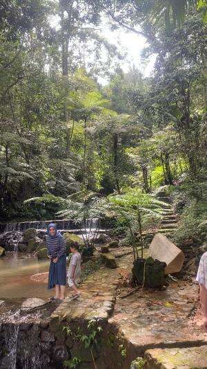 Air terjun di puncak bogor