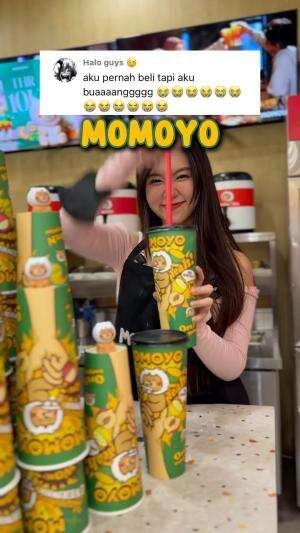 SAYANG BGT 😭 GELAS MOMOYO BERHADIAH KEBUANG