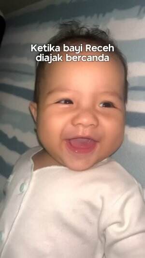 Ngakak tengah malam 🤣 #bayilucu #bayigemas #videolucu 