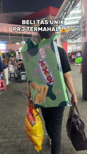 sultan neng rarah beli tas unik termahal di PRJ