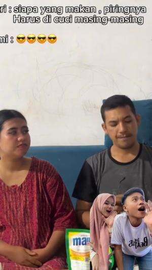 Suaminya lebih pinter 😎